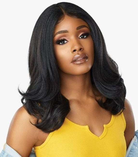 Sensationnel Syn LaceFront Empress Edge Wig Curls ELITE BABE