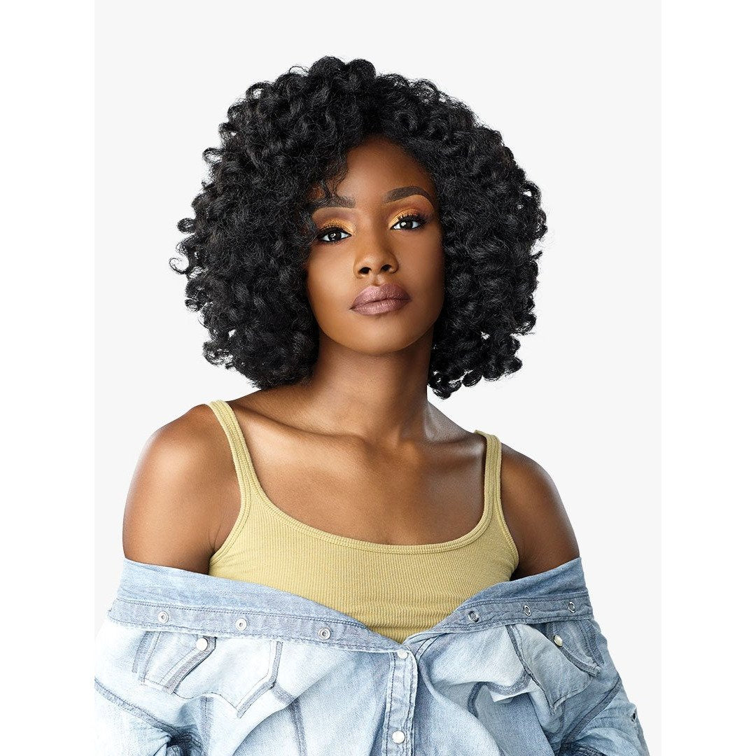 Sensationnel Synthetic Hair Half Wig Instant Weave Curl ROLE MODEL