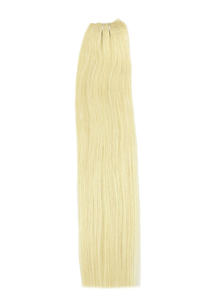 Remy Human Hair Weft/Weave Extensions 18"  - Lightest Blonde #60 - Marcia Hair Extensions