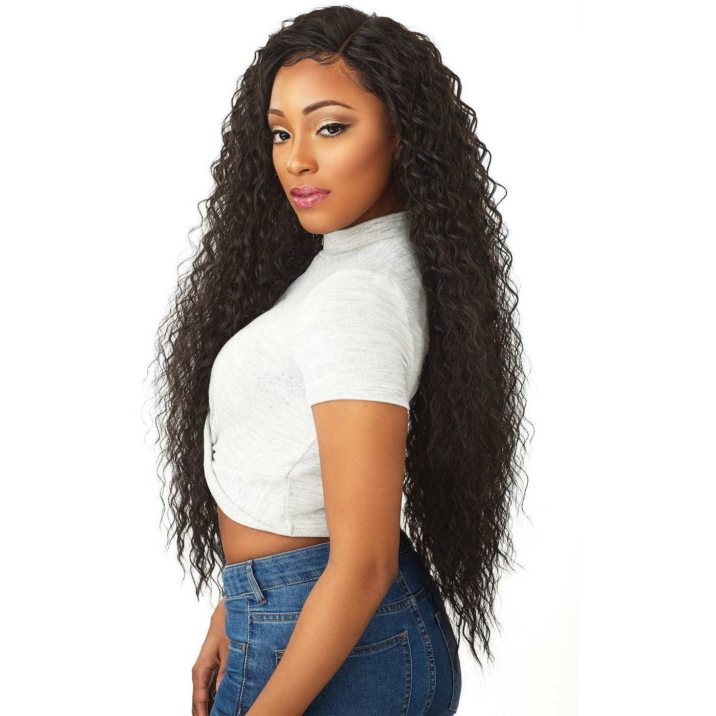 Sensationnel Empress Free Part Synthetic Lace Front Edge Wig Brooklyn