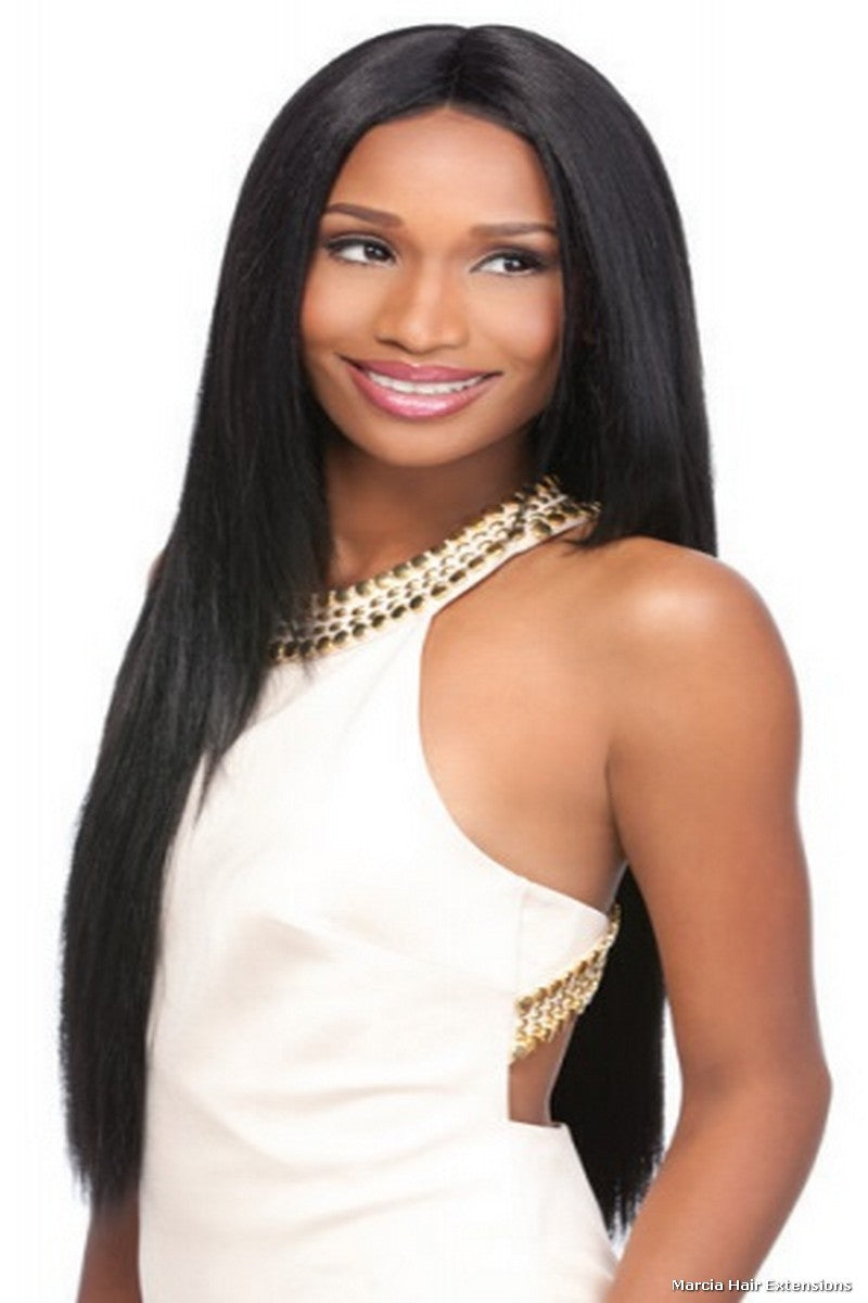 Sensationnel YAKI 30 Wig Empress Synthetic Custom Lace Front - Marcia Hair Extensions