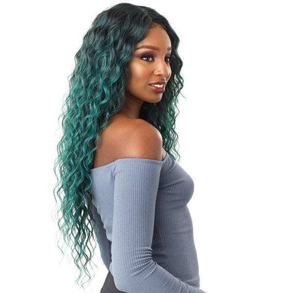 Sensationnel Synthetic Lace Front Wig Empress Edge Natural Center Part ANYA