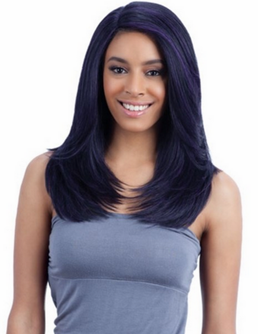 FreeTress Equal Synthetic Lace Front Wig Lace Deep Invisible L Part Jannie - Marcia Hair Extensions